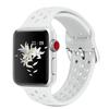 Cinturino in Silicone per Apple Watch Band 45mm 44mm 41mm 42mm 46mm Ultra 2 49mm Sportivo Traspirante Cinturino iWatch 10 9 8 7 6 5 4 SE Correa