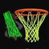 50Cm Standard Luminous Basketball Net Green Fluorescent Basketball Net Self Luminous Children'S Basketball Frame Net 1Pc