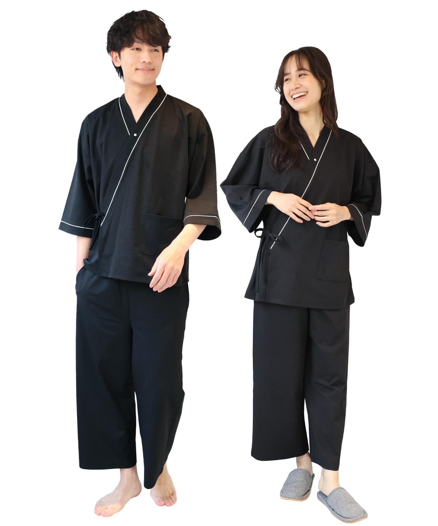 

Расслабляющий эластичный для легкого переворачивания в свободной рабочей релаксации домашняя одежда [ON NISHIKI] носить, кровать, унисекс, одежда, однотонный, носить, носить, чёрный