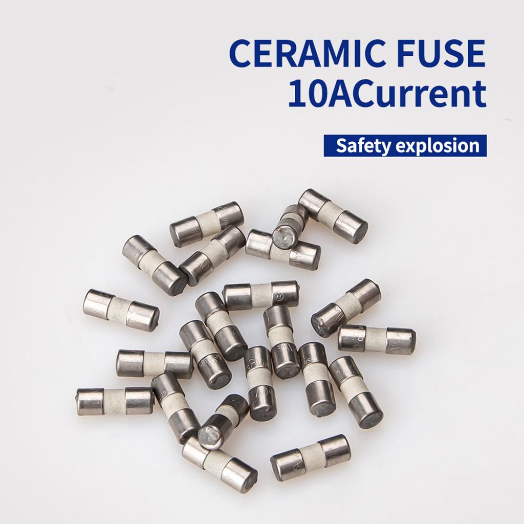 20pcs Ceramic Fuses For Multimeter Instrument 600mA Ceramic Fuses