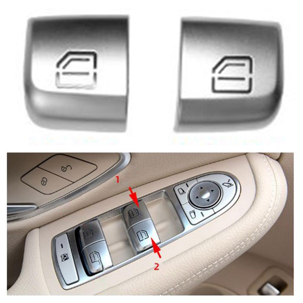 Chrome Finish Switch C-Class Window Switch Vehicle Maintenance Easy Installation High Universality Fitment Moisture Protection