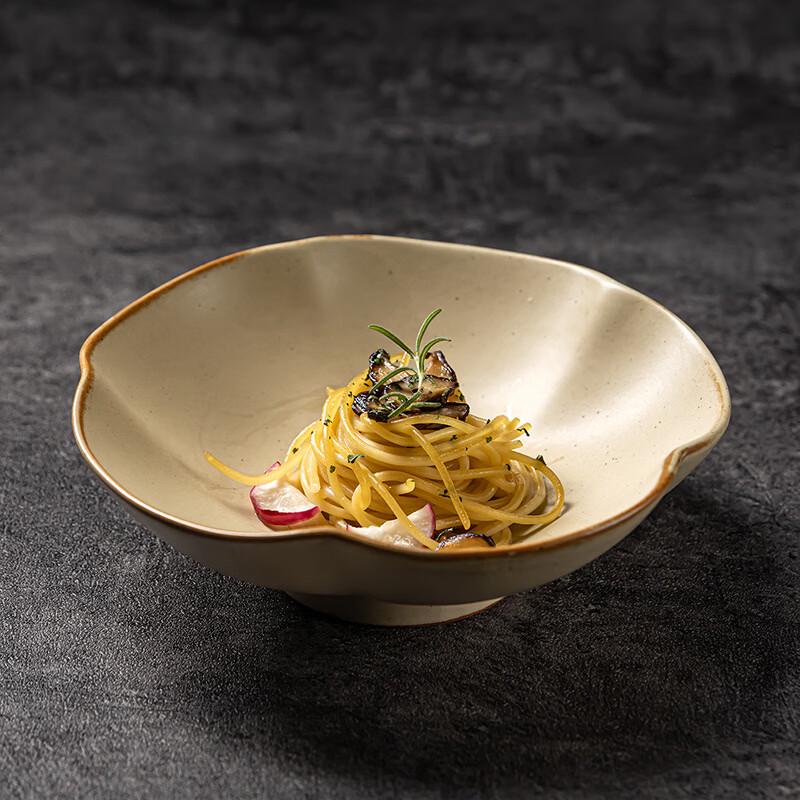 Flower Ceramic Serving Bowl