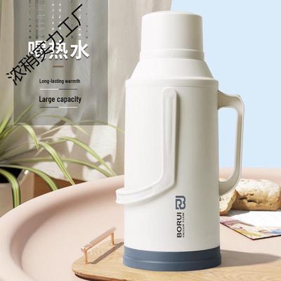 Large Capacity Insulated Hot Water Bottle for Dorms and Home, Classic Plastic Shell