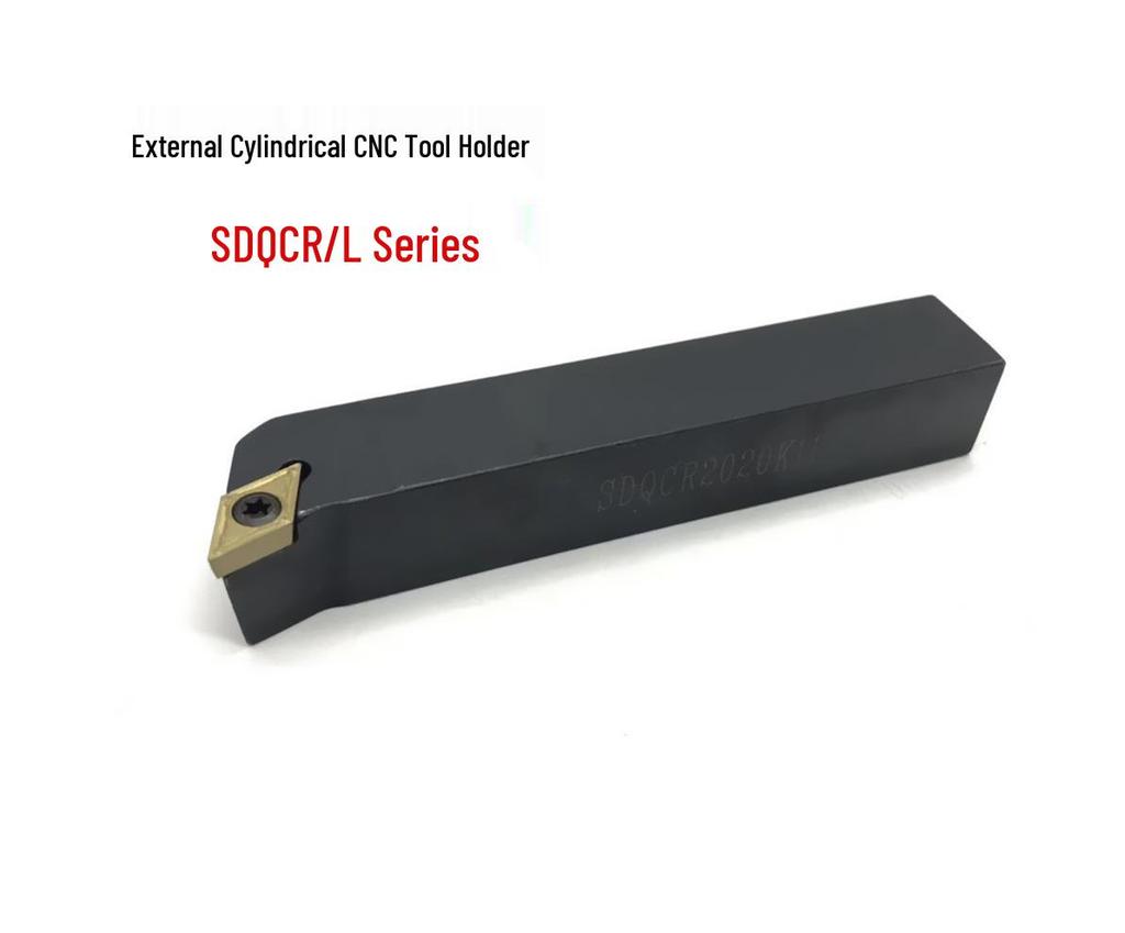 107.5° External Dia CNC Tool Holder SDQCR/SDQCL 1212H11 1616H11 2020K11