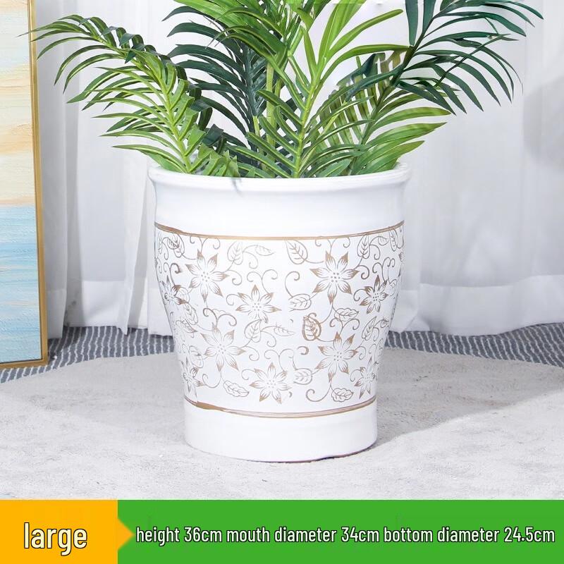 

Platinum Vine Deer Color Ceramic Planter