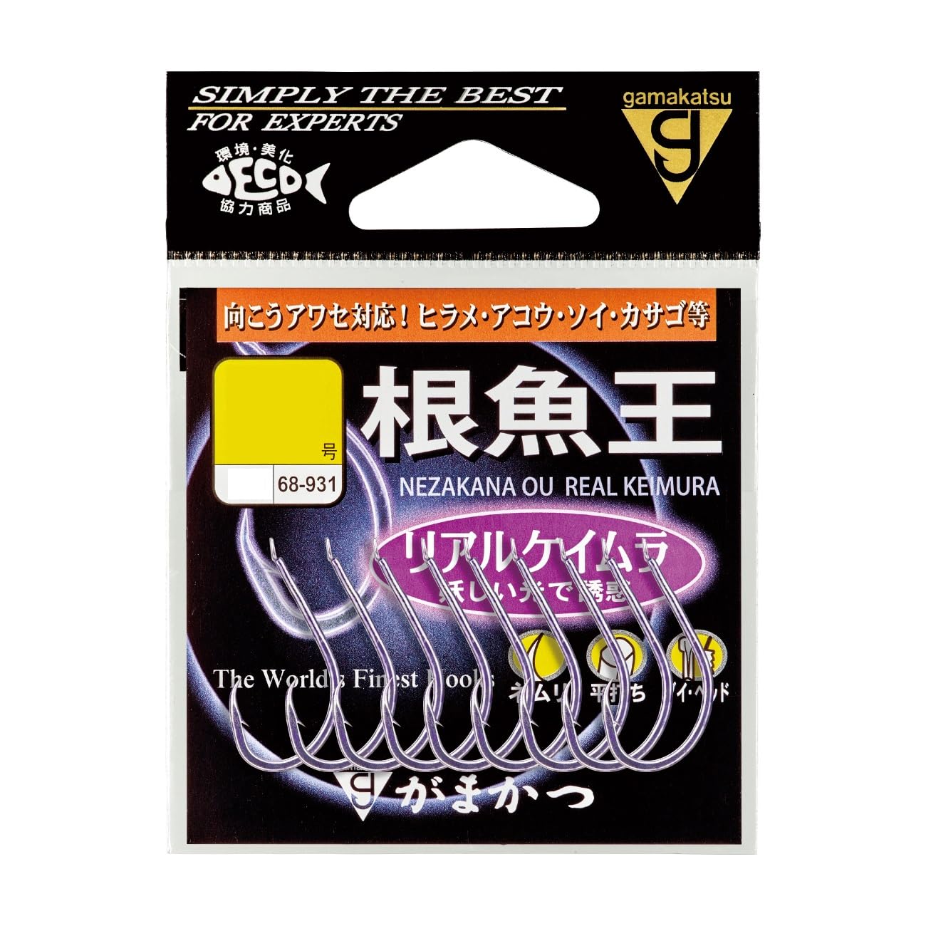 Gamakatsu G Rose Root Fish King (Real Keimura) 15 No. 15