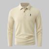 Heren Longsleeve Golf Poloshirt - Klassiek ontwerp met kraag, ademend en vochtafvoerend, perfect voor zowel werk als sport