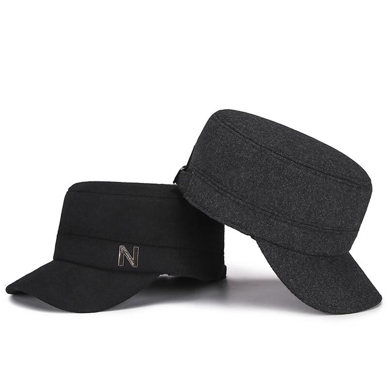 ZHENYUEQI Senior Winter Warm Earflap Duckbill Cap