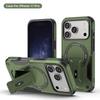 Custodia blindata resistente agli urti di grado militare con supporto kickstand per iPhone 17Air 16E 15 14 Plus 13 12 11 Pro Max Cover protettiva per ricarica magnetica