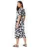 Principles Womens/Ladies Dalmatian Print Volume Midi Dress