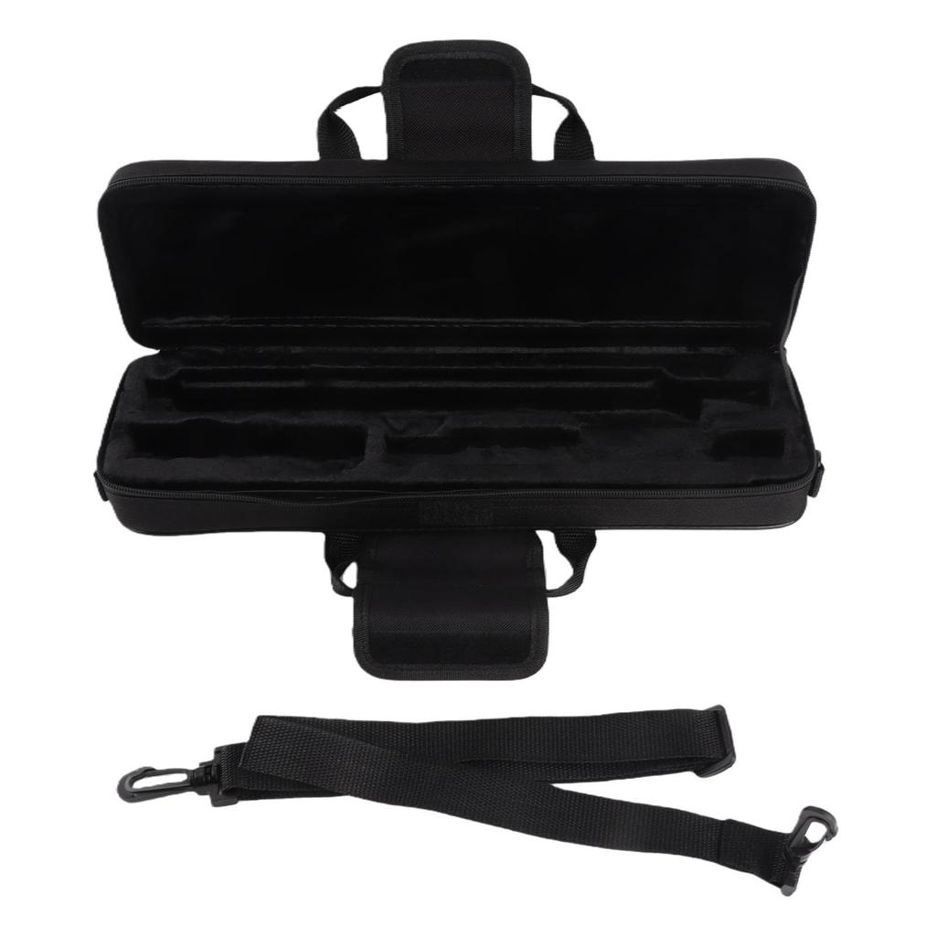 16-hole flute case, water-resistant Oxford cloth, lightweight, portable, durable case, protects your flute and convenient to carry.