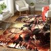 Attack On Titan Rug Floor Mat for Living Room or Bedroom Soft and Comfortable Carpet a Gift for Birthday and Holiday.SFF0917225