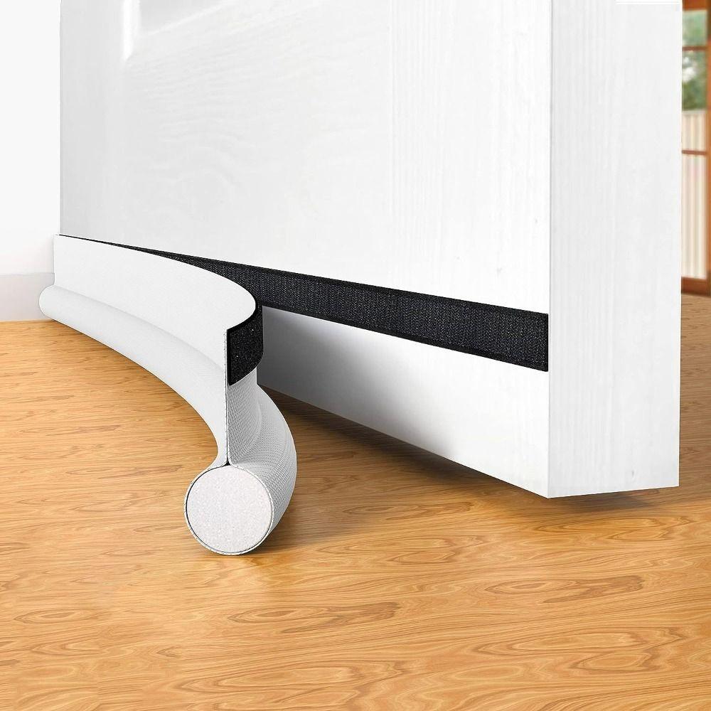 Self-Adhesive Door Bottom Seal Soundproof Waterproof Seal Strip Adjustable Foam Seals Kitchen
