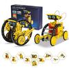 Kit Robô Solar para Crianças Idades STEM Construção Painel Solar Ciência Ideia de Presente para Meninos Idades e 12 8-12, Brinquedo, Robô 12-em-1 Monte-o-Você-Mesmo, & Energia, &