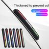 4Pcs Car Door Anti-Collision Strip Door Opening Anti-Collision Sticker Anti Scratch Rear View Mirror Protective Strip Anti-Scratch Protection Strip