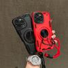 360° Ring Holder Kickstand For Magsafe Magnetic Cover For iPhone 16 Plus 15 14 13 Pro Max 12 11 Phone Case with Hand Wrist Strap