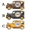 Multi-function Desk Alarm Clock Classical Vintage Car Alarm Clock Gift Pen Holder for Students Supplies