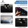Colorful Paw Car Windshield Sun Shade Fun Animals Cat Dog Gradient Rainbow Footprint Foldable UV Ray Sun Visor Protector Sunshade To Keep Your