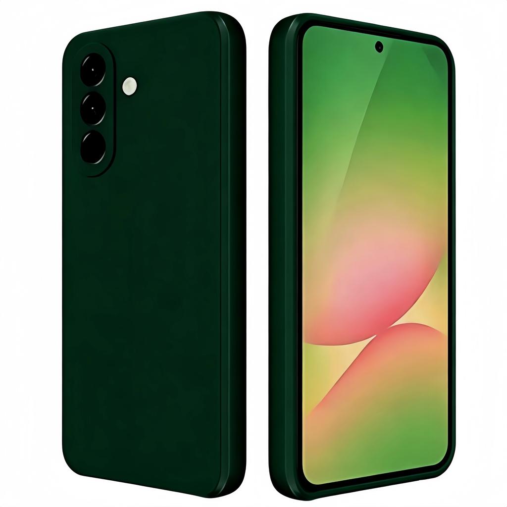 Noble Fashion Solid Colour Shockproof Protective Liquid Silicone Case For Samsung Galaxy A56