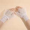 Lace Flower False Sleeves Wrist Cuffs Sleeves for Anime Event Role Playing Handwear Decorative Armcovers for Women Wear
