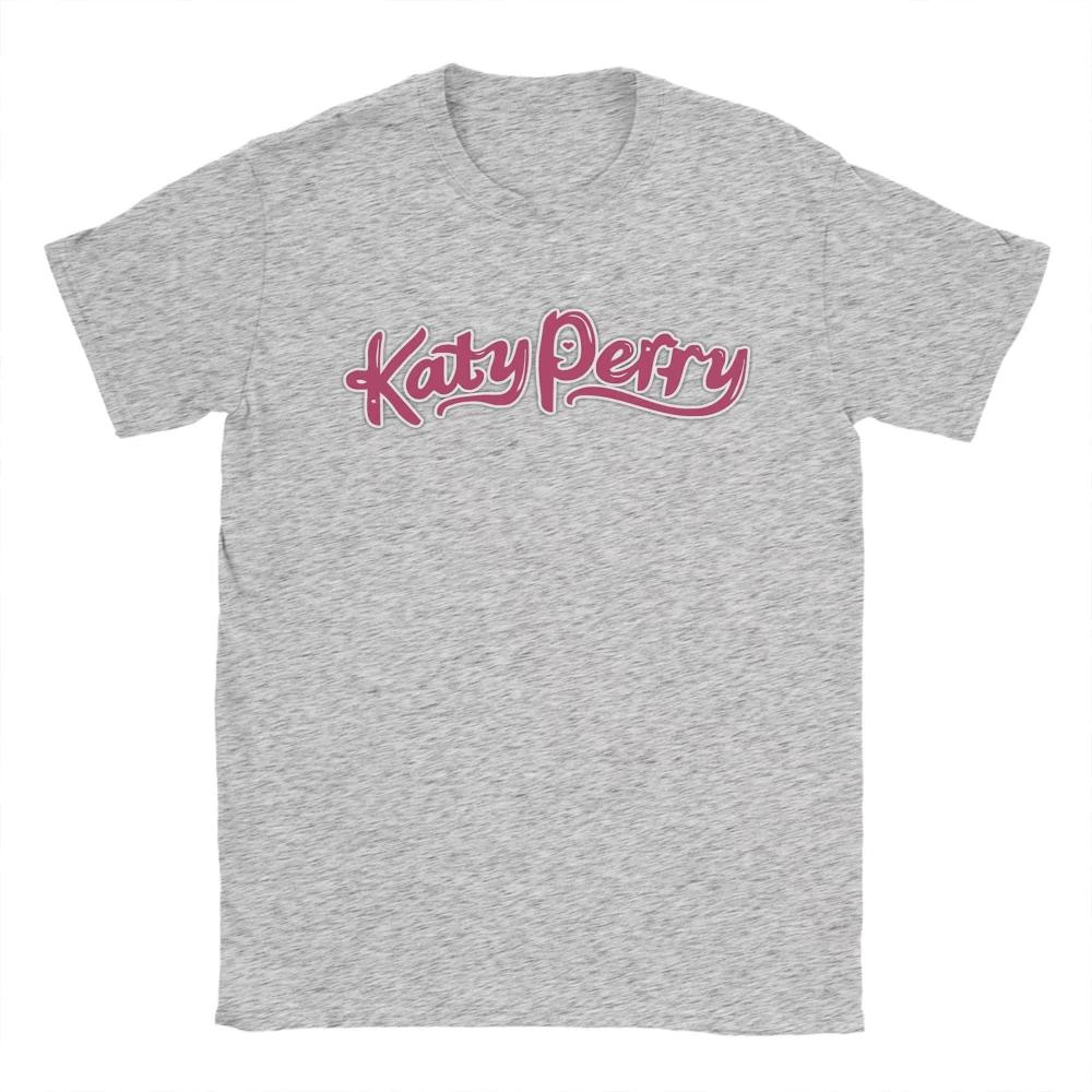 Katys Perrys Printed T-Shirt Men Women Cool Pure Cotton Tee Shirt Crewneck Short Sleeve T Shirt Oversized Clothing