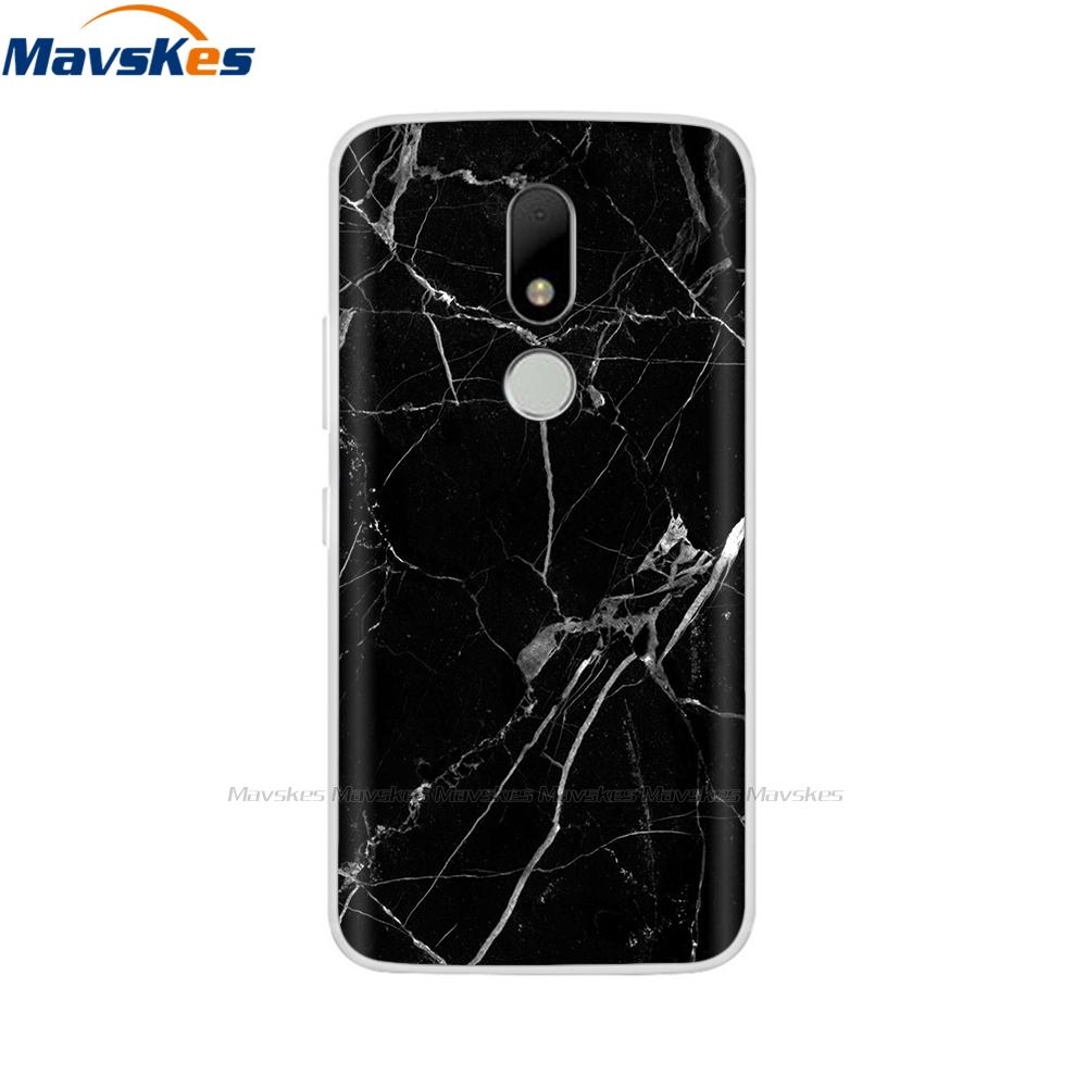 Soft TPU Case For Motorola Moto M Case XT1662 5.5inch Cute Cartoon Silicone Back Cover For Moto M Case XT1663 Phone Cases flower