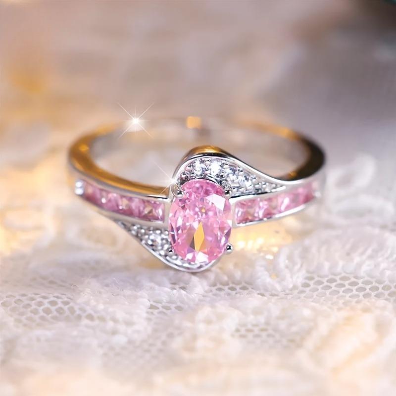 

Sparkling 3A Zirconia - Silver Plated, Perfect for Wedding, Party, Valentine S Day Gift, All-Season Jewelry 10