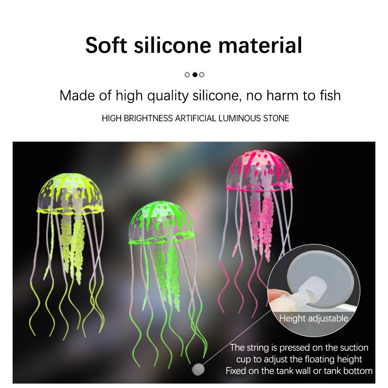 Artificial Luminous Animal Aquarium Decoration Fish Tank Underwater Ornament