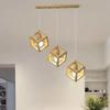 Nordic Wood Art Pendant Lamp - Creative Single Head Lighting for Restaurants, Bars, Hotels, Bedrooms, Café Shops.
