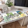1Pc Snoopy'S Adventures Woodstock Gaming Mouse Pad Keyboard Desk Mat Non-slip Rubber Lock Edge Waterproof Computer Mousepad for Office Home Decor S127