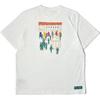 Puma Graphic Print Crew Neck Short Sleeve T-Shirt Men Tops White 62742602