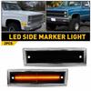 LED Side Marker Lights Front For 1981-91 Chevy K5 Blazer Suburban GMC K5 Jimmy A
