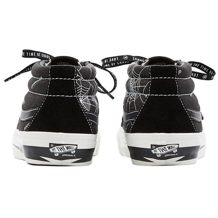 Vans Goodhood X Vault Og Sk8 Mid Lx Retro Sneakers 'Black White' VN0A3ZCDRJZ