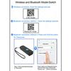 Packot Barcode Scanner Mini Wireless and Bluetooth Qr Code Reader Portable 1D 2D Bar Scanner Handheld for Courier Logistic Shop