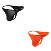 2Pcs/Lot Sexy Low-rise Men's Thongs Solid Color Ultra Soft T-Back Briefs Naked Feel Comfortable Breathable Underwear