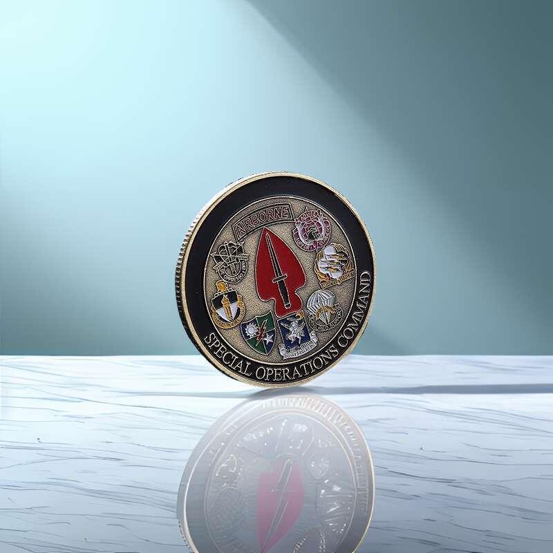 

U.S. Military Honor Challenge CoinAirborne & Ground Forces Commemorative Coin бронзовый