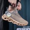 2024 Lente Heren Air Cushion Flyknit Mesh Casual Sneakers