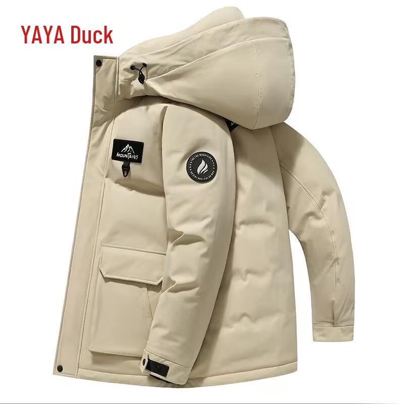 

Мужская зимняя пуховая куртка с капюшоном YAYA S