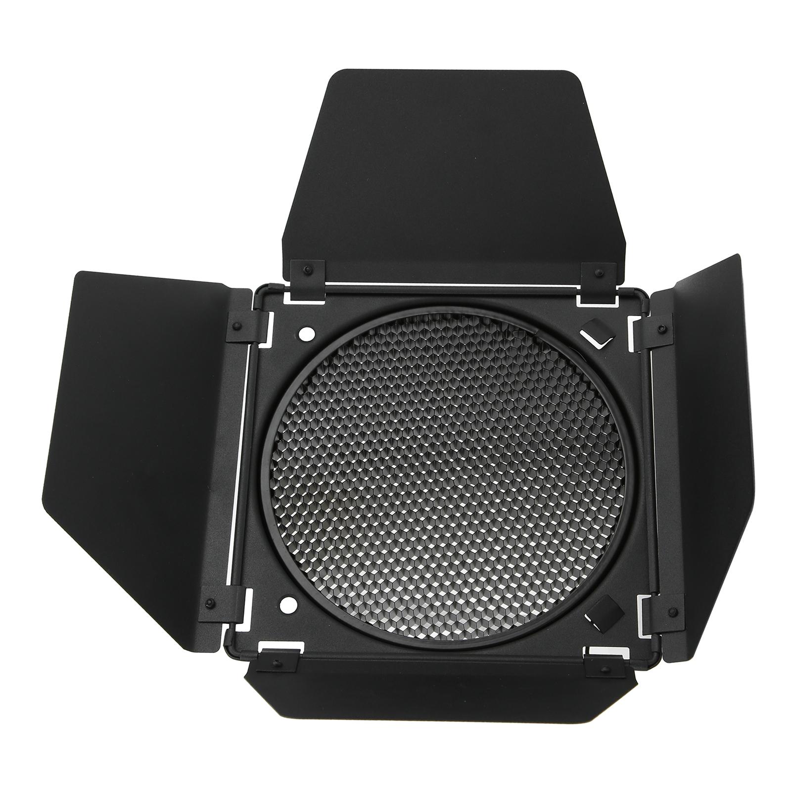 

7Inch 4 Leaf Light Barrier Photography Accessories with Cellular Net Color Filters