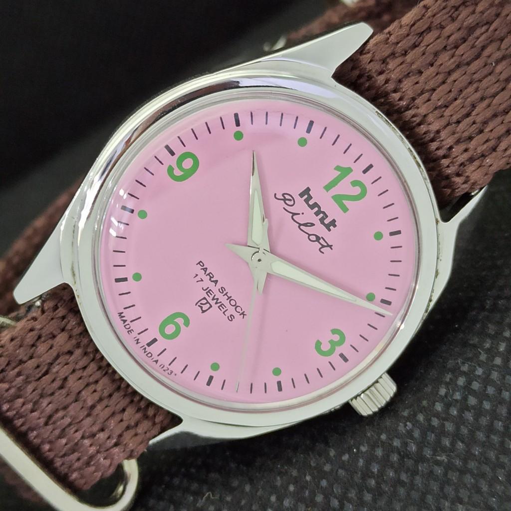 

USED HMT PILOT INDIAN MENS MECHANICAL WATCH a295894-1 Sku557b-a295894