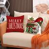 Christmas Pillow Red Combination Gnome Happy Decorative Pillow Home Sofa Pillow Bedside Cushion