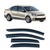 Volkswagen VW POLO 5 2010-2016 Sedan Euro Rain & Sun Visors Window Deflectors