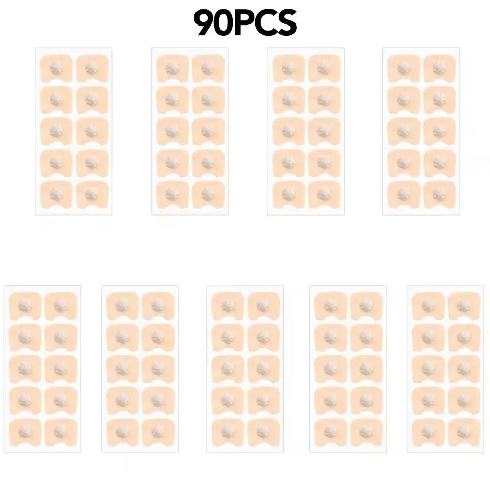 Hot sale,30/60/90/120Pcs Outdoor Camping Hiking Nasal Magnetic Suction Iron Nasal Strips Rxtension Tape Tool Nose Patches