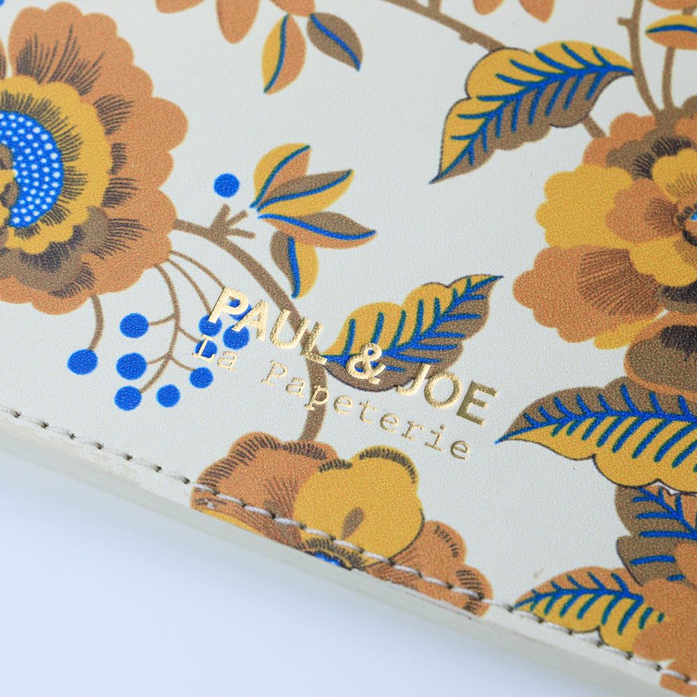 Paul & Joe La Puppetry Marks Folk Flower Pass Case PAJ-PAC15-IV