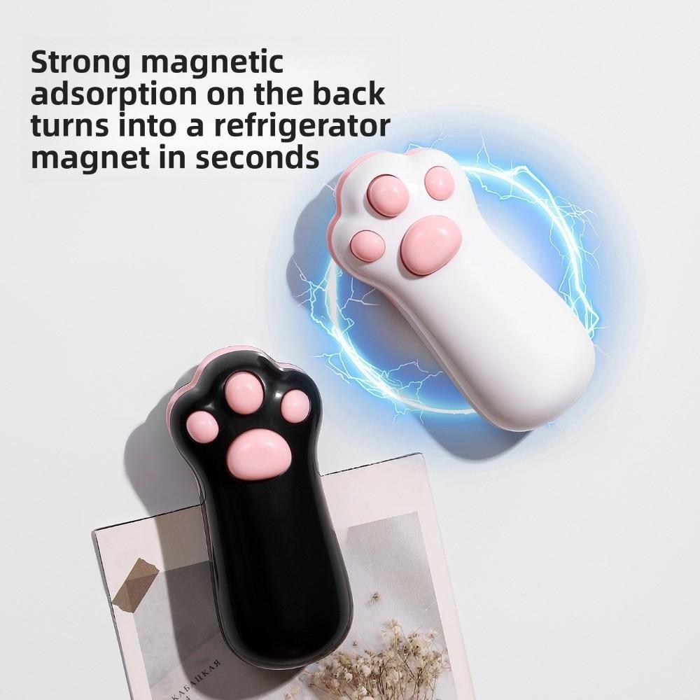 Cartoon Plastic Bag Sealer Plastic Cat Paw Shape Mini Sealing Machine Rechargeable Magnetic Packaging Sealer Keep Fresh