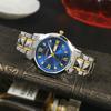 New Watch Men's Premium Men's Watch Alloy Steel Belt Quartz Luminous Calendar Men's Watch