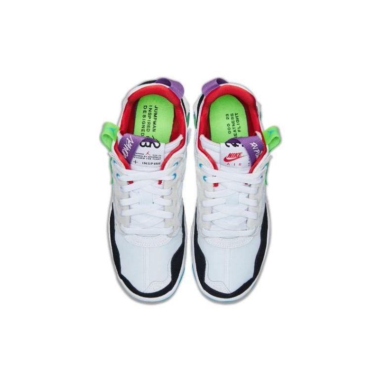 Scarpe da Ginnastica Casual Air Jordan MA2 'Bianco Verde Blu' GS CW6594-100