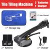 1000W 80x80cm Vibrator für Fliesen Verfliesen Putzen Maschine Fliesenlegen mit 2500mAh Akku Automatischer Bodenrüttler