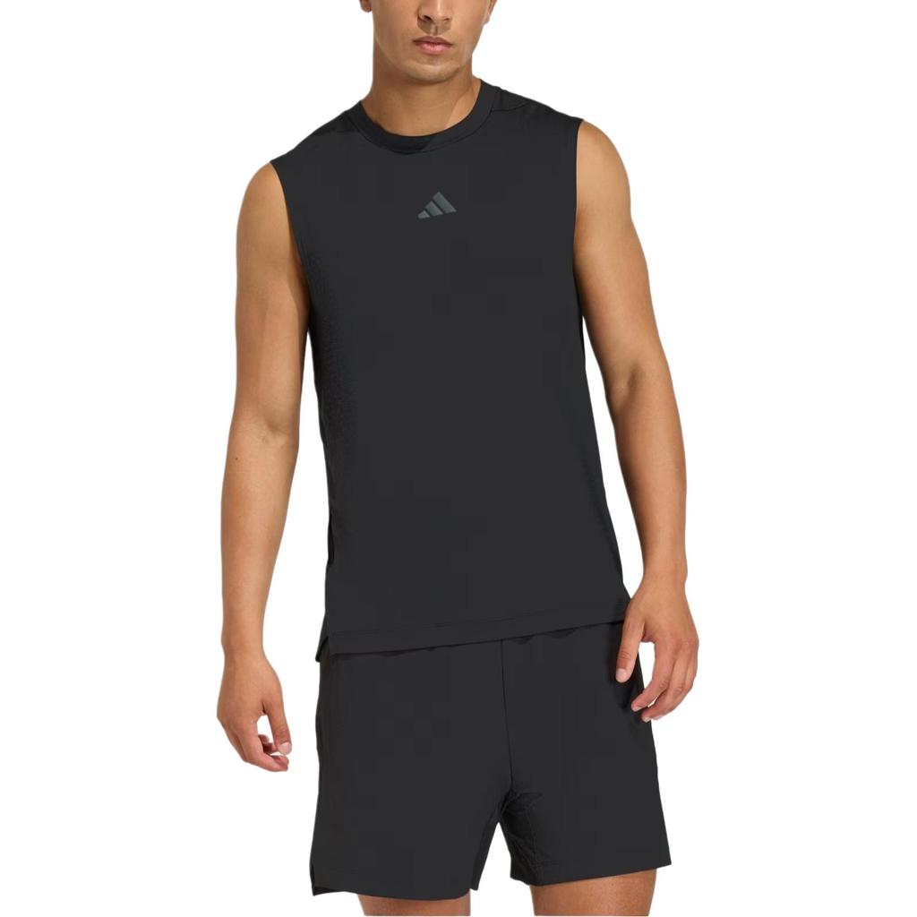 adidas D4T Primelift Logo Round Neck Slim Fit Sleeveless Vest Men Tops KD0373