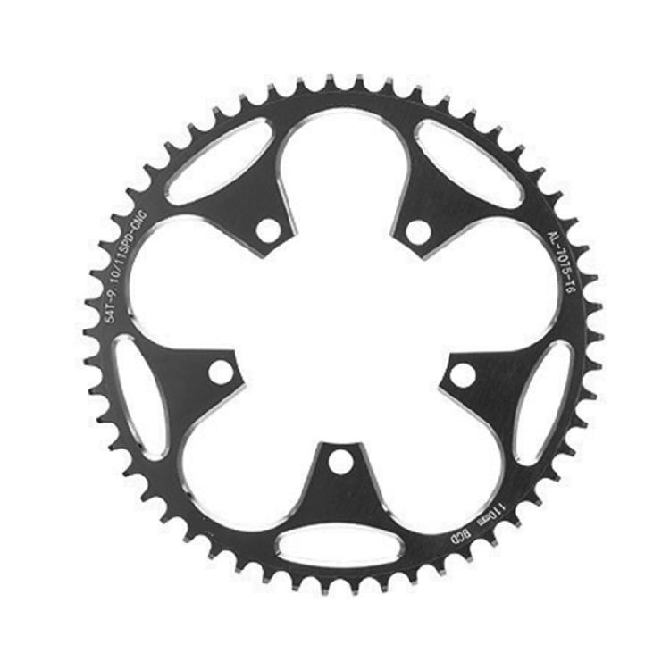 Aluminiumlegierung Mountainbike Kettenblatt Direktmontage 110/130BCD Narrow Wide Bike Kettenblatt 5 Schrauben Rundes Kettenblatt